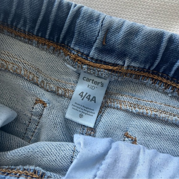 Carter’s Toddler Pull-On Knit Denim Pants 4T - Picture 5 of 6